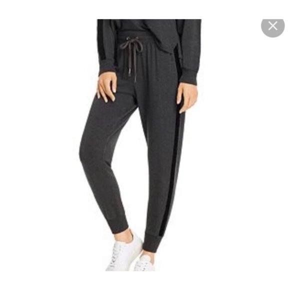 NWT Splendid Corinna Joggers Black Sz Small - Picture 1 of 11